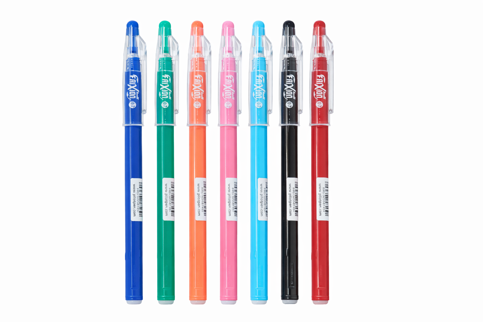 set penna cancellabili frixion usa e getta 7 colori