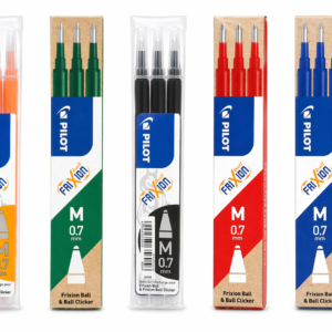 set di ricariche pilot frixion 0.7 mm blu