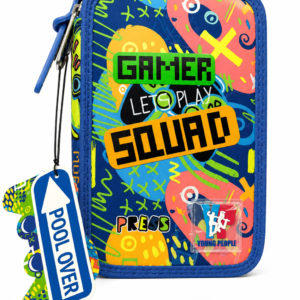 astuccio gamer “let’s play completo 3 zip pool over