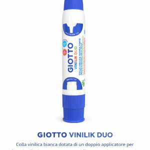 giotto vinilik duo – stick di colla vinilica bianca forte 35 g